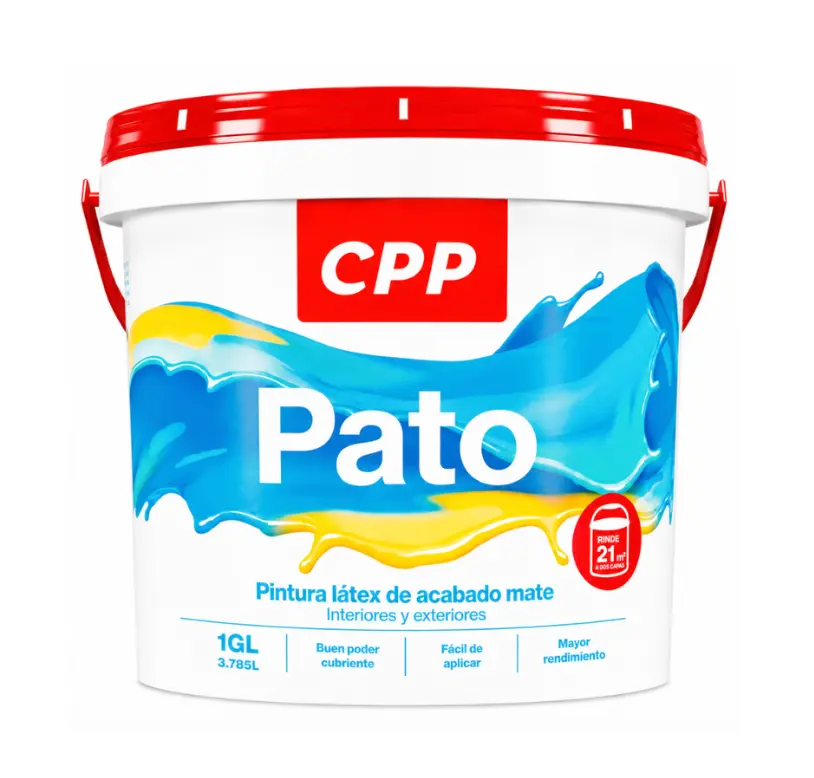 Pintura Látex Pato CPP 1 galón
