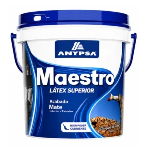 Pintura Látex Superior Maestro Anypsa 1 galón