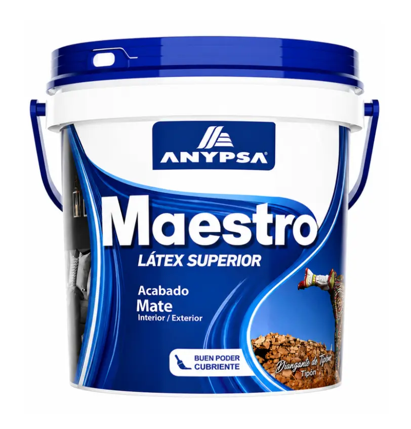 Pintura Látex Superior Maestro Anypsa 1 galón