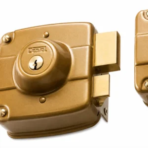 Cerradura Súper Compacta 160 Cantol Dorado