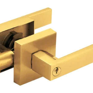 Cerradura de manija Liza Bronce Pulido Travex - Dormitorio