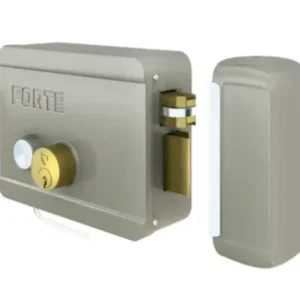 Cerradura eléctrica con botón Beige Forte