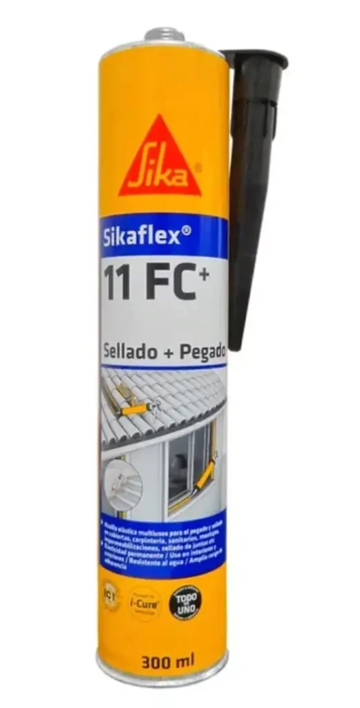 Sikaflex 11 FC Negro Tubo Sika