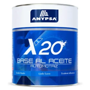 Base al Aceite Automotriz x20 Rojo Óxido 1 galón Anypsa