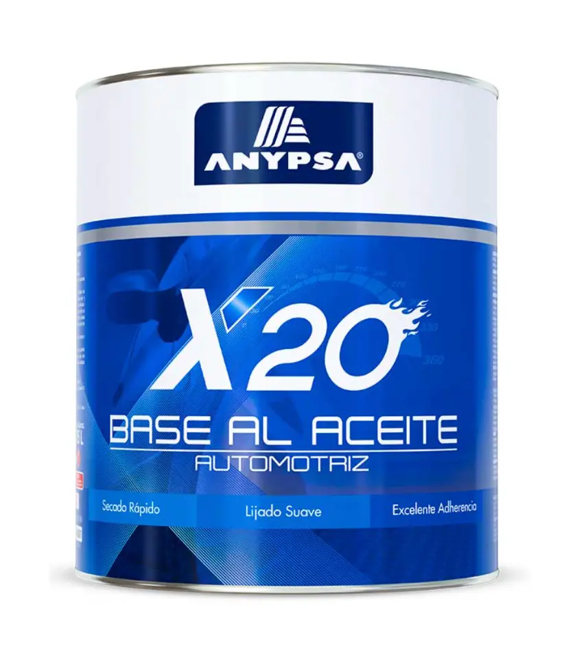 Base al Aceite Automotriz x20 Blanco 1 galón Anypsa