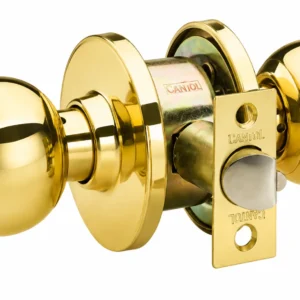 Cerradura Perilla BL-71 Bronce Pulido Cantol - Baño