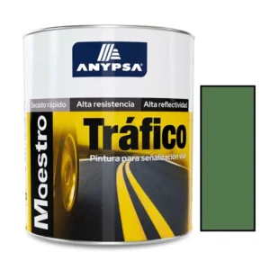 Pintura para Tráfico Maestro Verde Tenis Anypsa