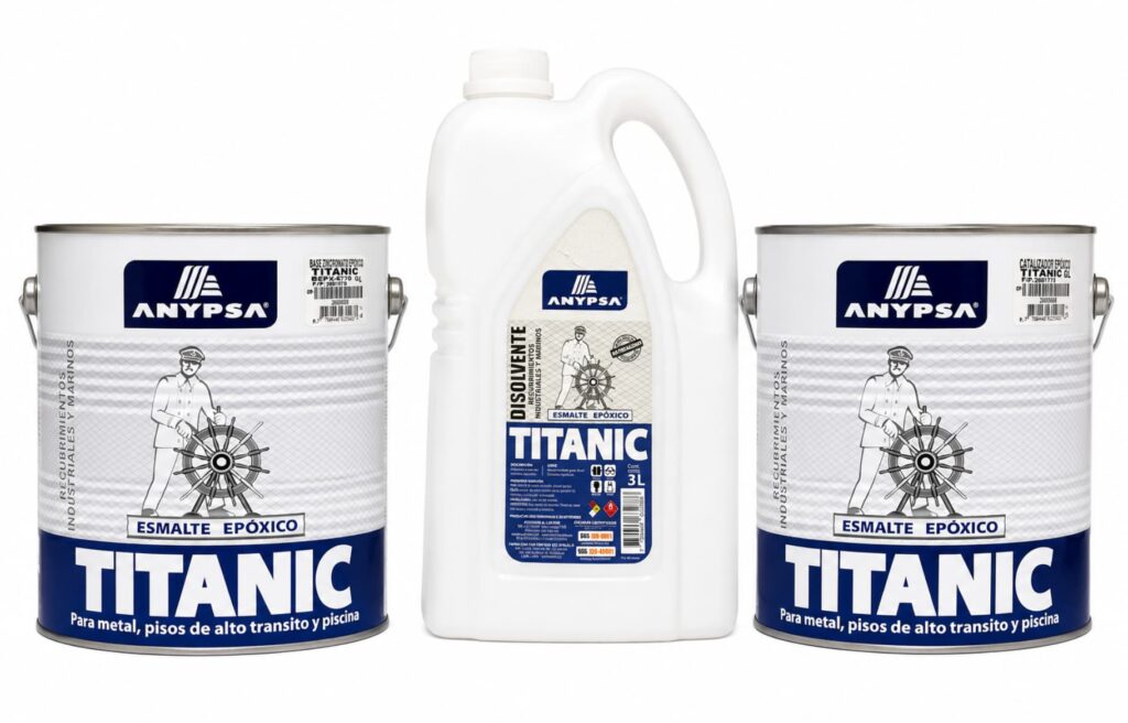 Juego de Base Epóxica Titanic Anypsa