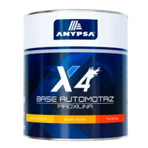 Base Automotriz Piroxilina x4 Anypsa