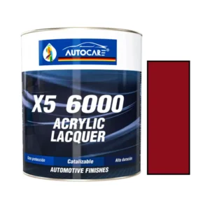 Pintura Acrílico X5 6000 Rojo Escarlata 1 galón Anypsa