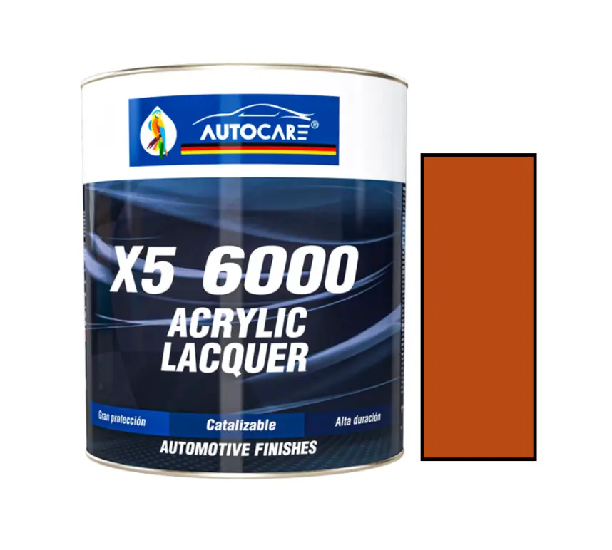 Pintura Acrílico X5 6000 Naranja Molibdeno 1 galón Anypsa