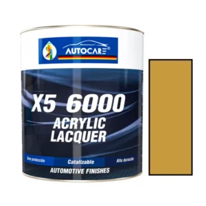 Pintura Acrílico X5 6000 Amarillo Ocre 1 galón Anypsa