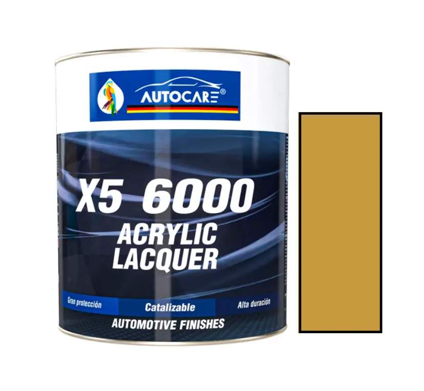 Pintura Acrílico X5 6000 Amarillo Ocre 1 galón Anypsa
