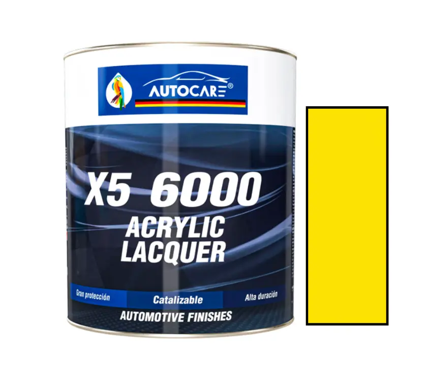 Pintura Acrílico X5 6000 Amarillo Limón 1 galón Anypsa