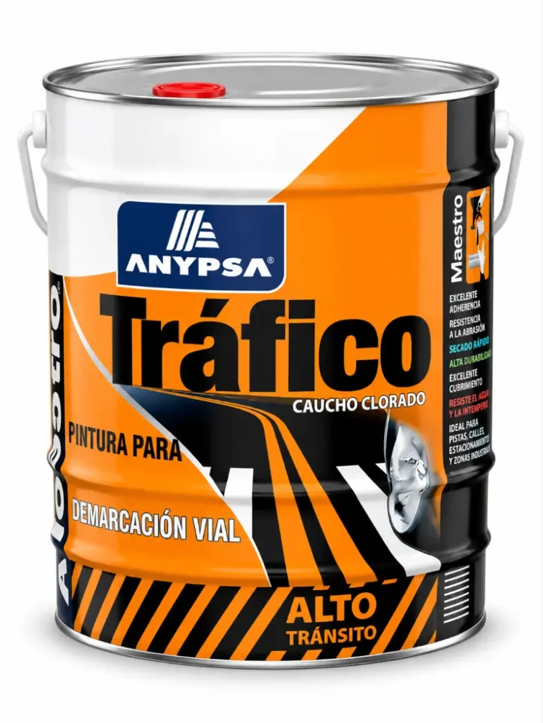 Pintura para Tráfico Maestro Anypsa Cilindro 55 galones