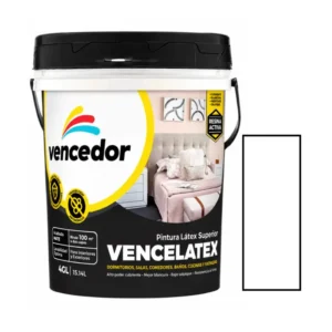 Pintura Látex Vencedor Blanco 4 galones