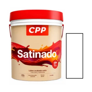 Látex Satinado CPP Blanco 4 galones