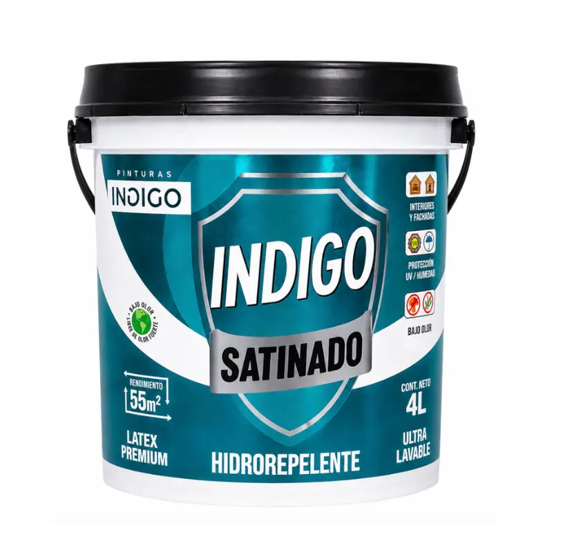 Látex Titán Satinado Indigo 1 galón