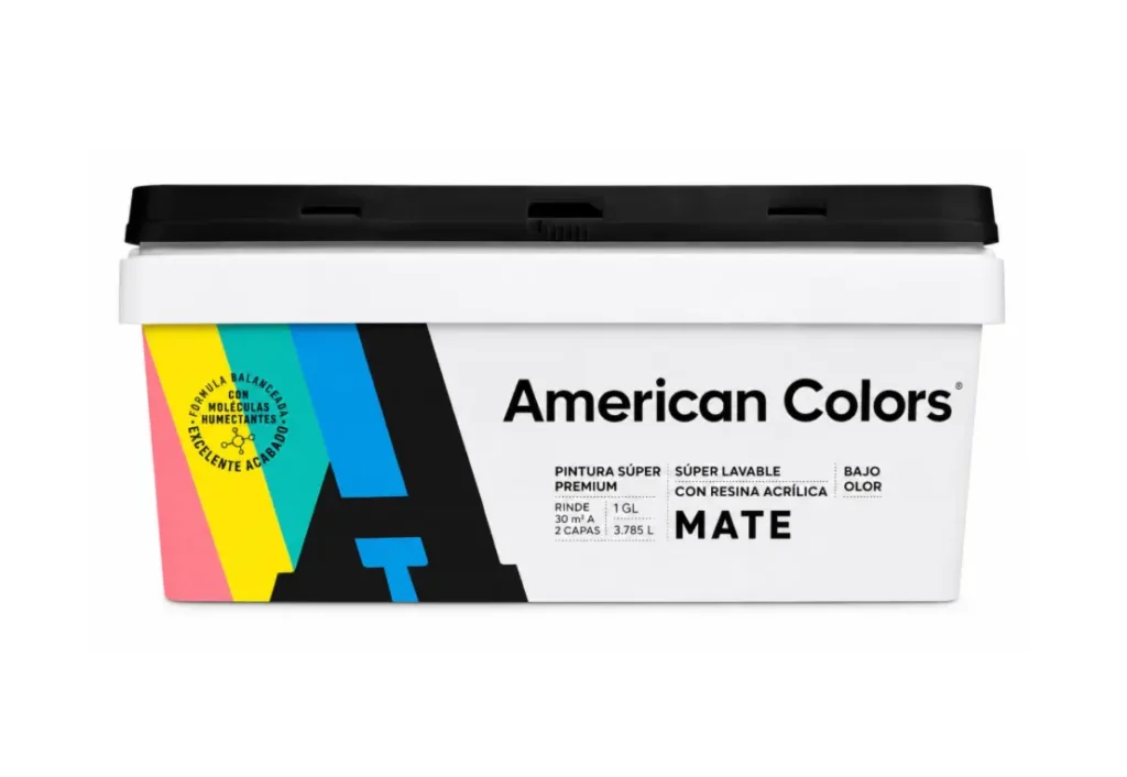 American Colors Mate 1 galón