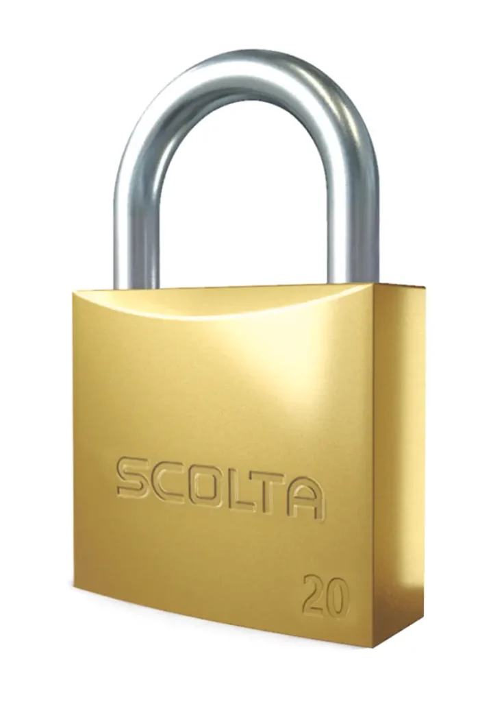 Candado de Seguridad Plano #20 Scolta