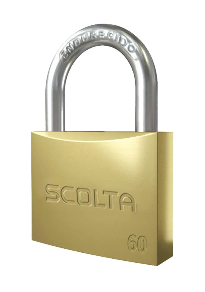 Candado de Seguridad Plano #60 Scolta