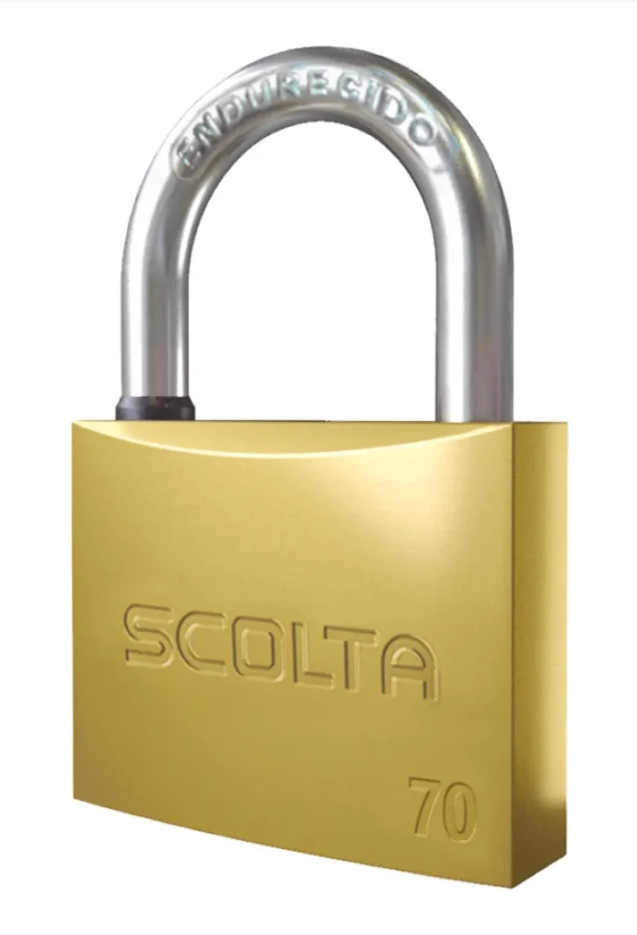 Candado de Seguridad Plano #70 Scolta