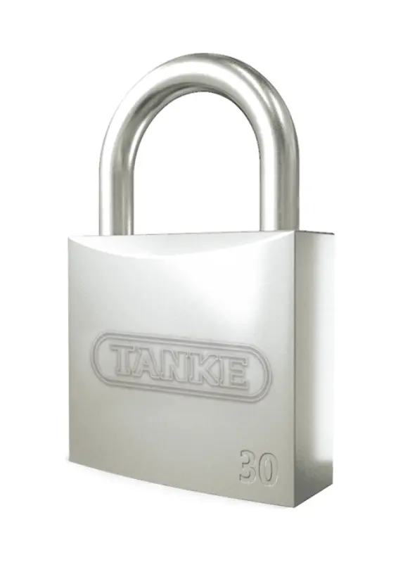 Candado Cromado Tanke Scolta 30 mm