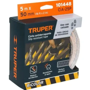 Cinta Antideslizante Rollo x 5 m Truper
