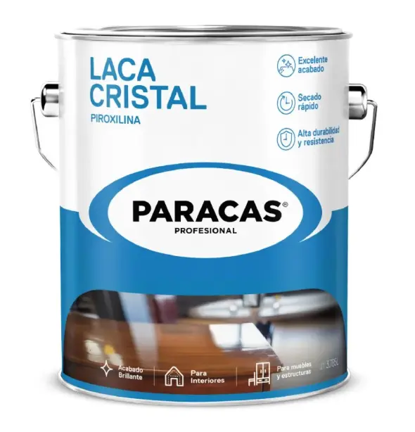 Laca Cristal Piroxilina Paracas de 1 Galón