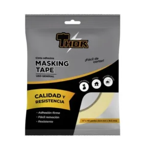 Cinta Masking 2" x 40 Yardas Thor