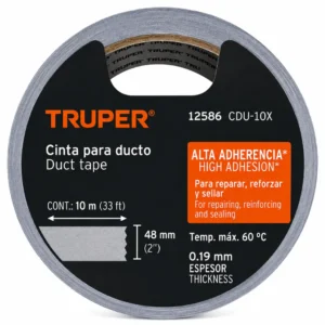 Cinta para Ducto Truper CDU-10X Cód. 12586