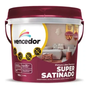 Vencedor Satinado Pintura Látex 1 galón