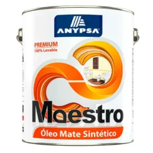 Óleo Mate Sintético Maestro Anypsa 1 galón