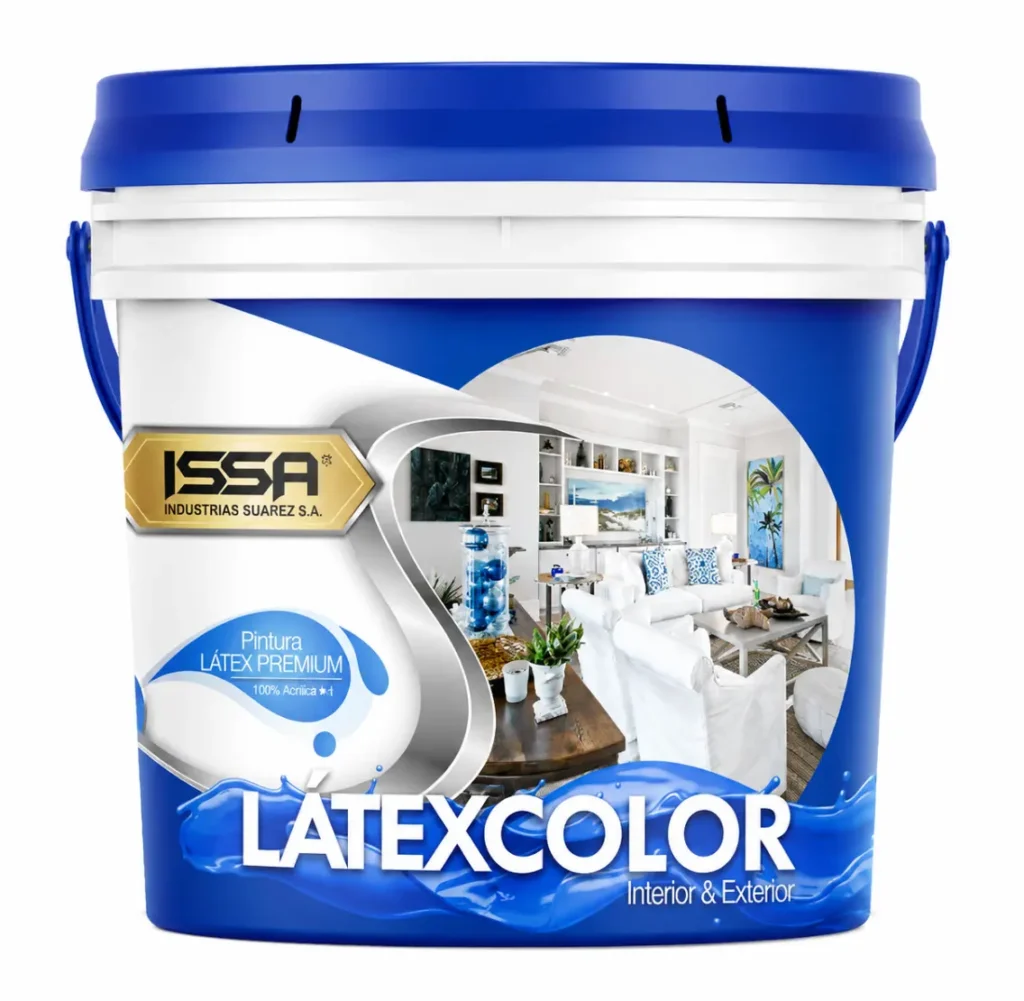 Pintura LátexColor ISSA Blanco de 1 Galón