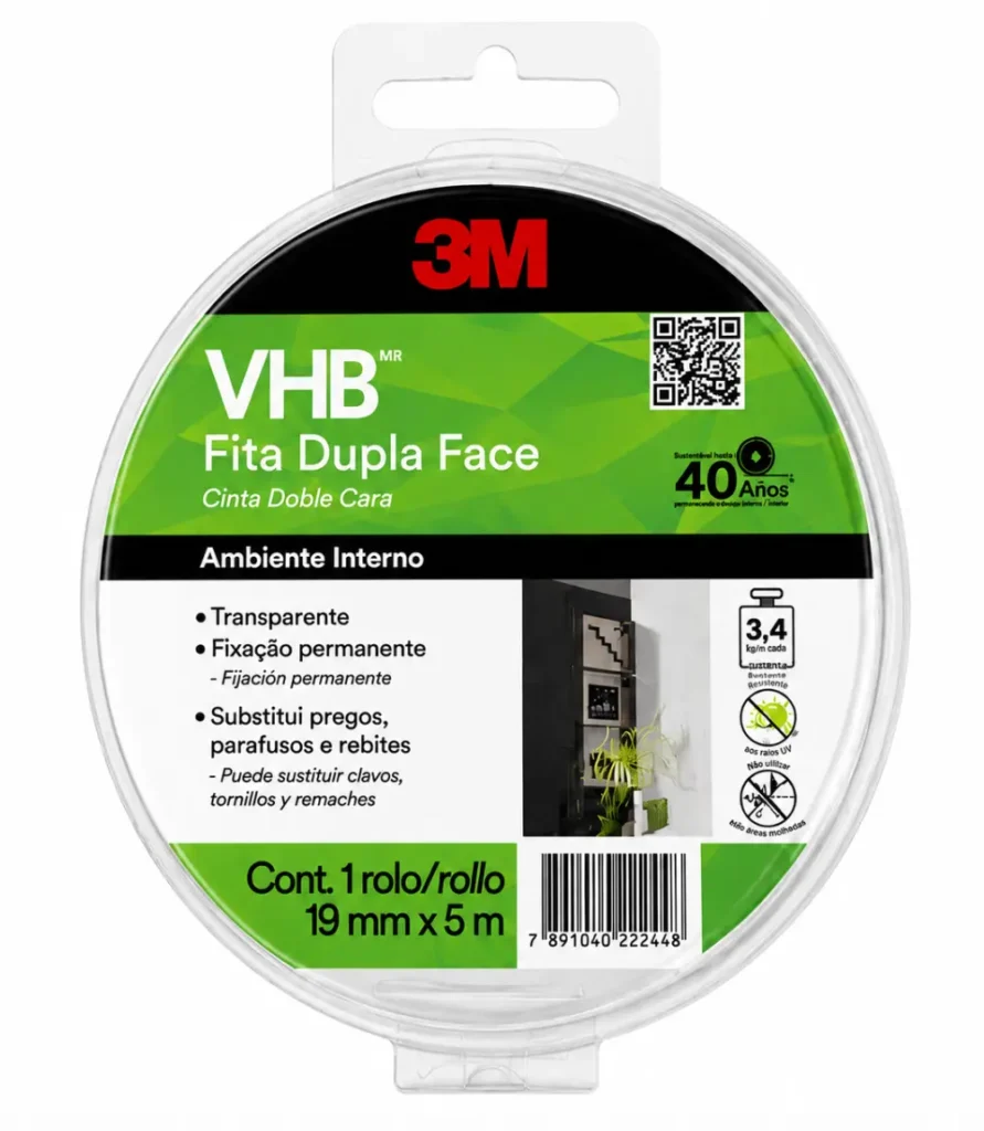 Cinta Doble Cara 3M VHB de 19 mm x 5 m