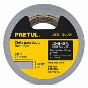 Cinta para Ducto Pretul CDU-30P