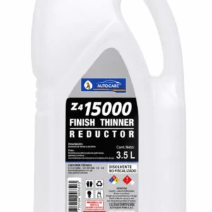 Finish Thinner Reductor Z4 15000 Autocare 3.5 Litros