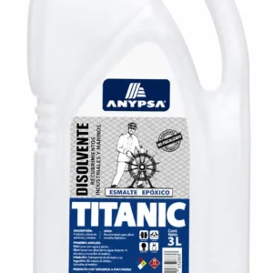 Disolvente para Esmalte Epóxico Titanic Anypsa 3 Litros
