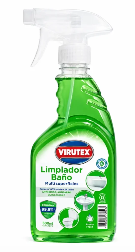 Limpiador de Baño Multisuperficies Virutex Aroma Fresh 500 ml