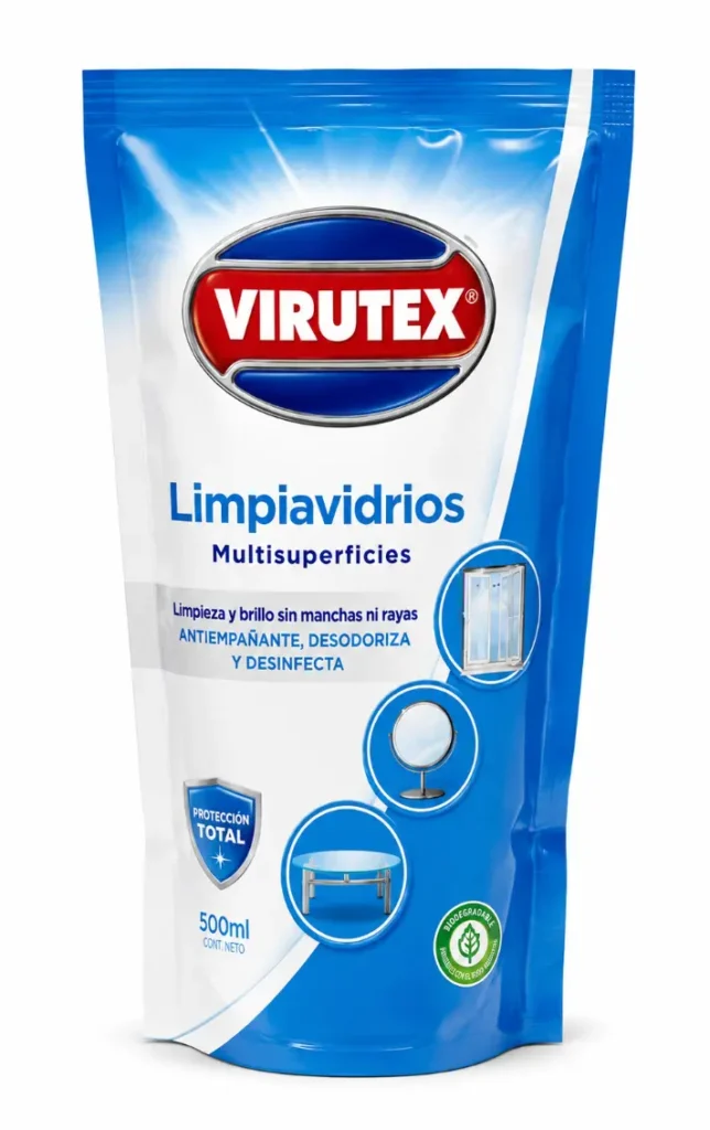 Limpiavidrios Multisuperficies Virutex Repuesto 500 ml