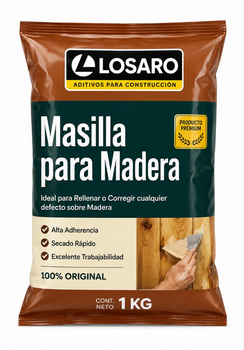 Masilla para Madera Losaro 1 kg