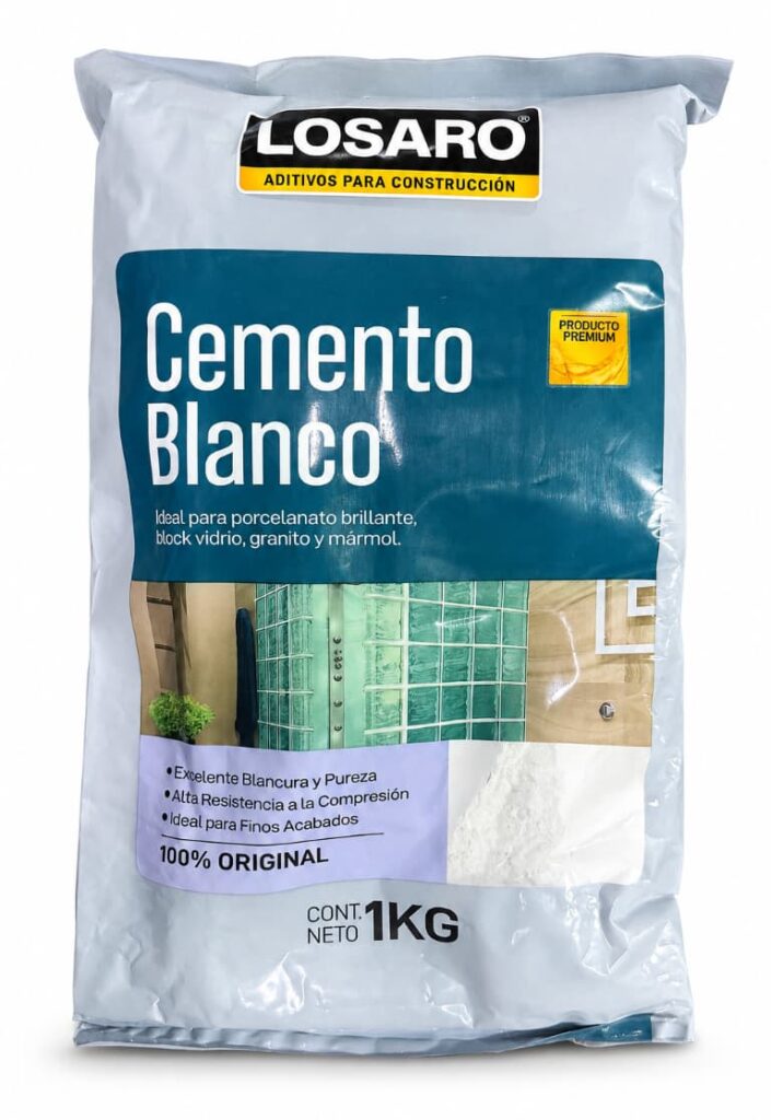 Cemento Blanco Losaro 1 kg