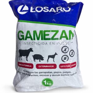 Gamezan Insecticida en Polvo Losaro 1 kg