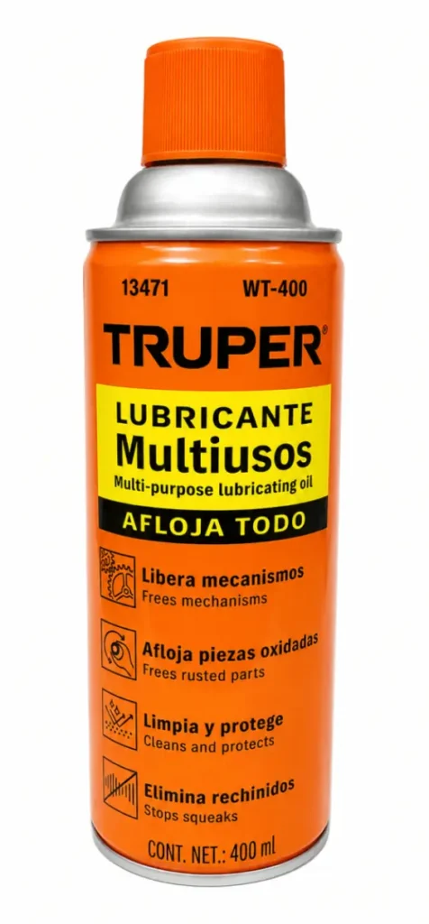 Lubricante Multiusos Afloja Todo Truper WT-400 400 ml Cod. 13471