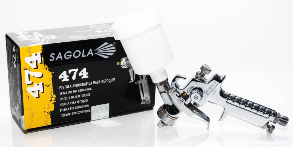 Pistola Aerográfica para Retoques Sagola 474
