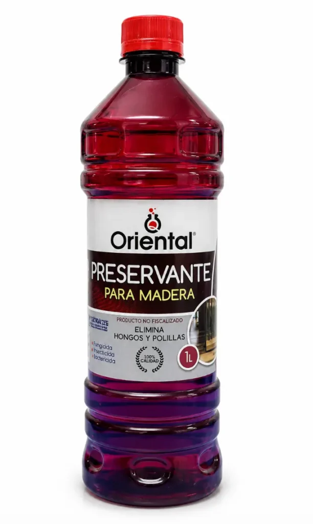 Preservante para Madera Química Oriental de 1 litro