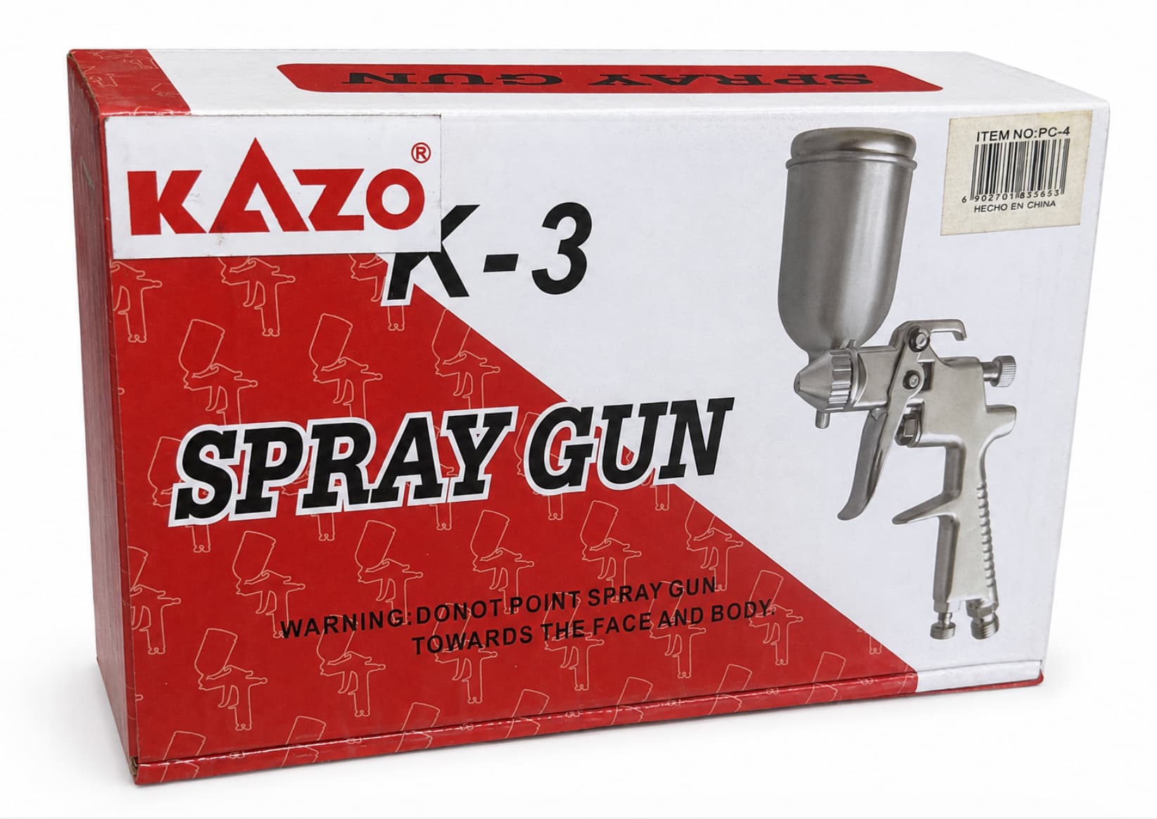 Pistola para Pintar Kazo K3 Spray Gun