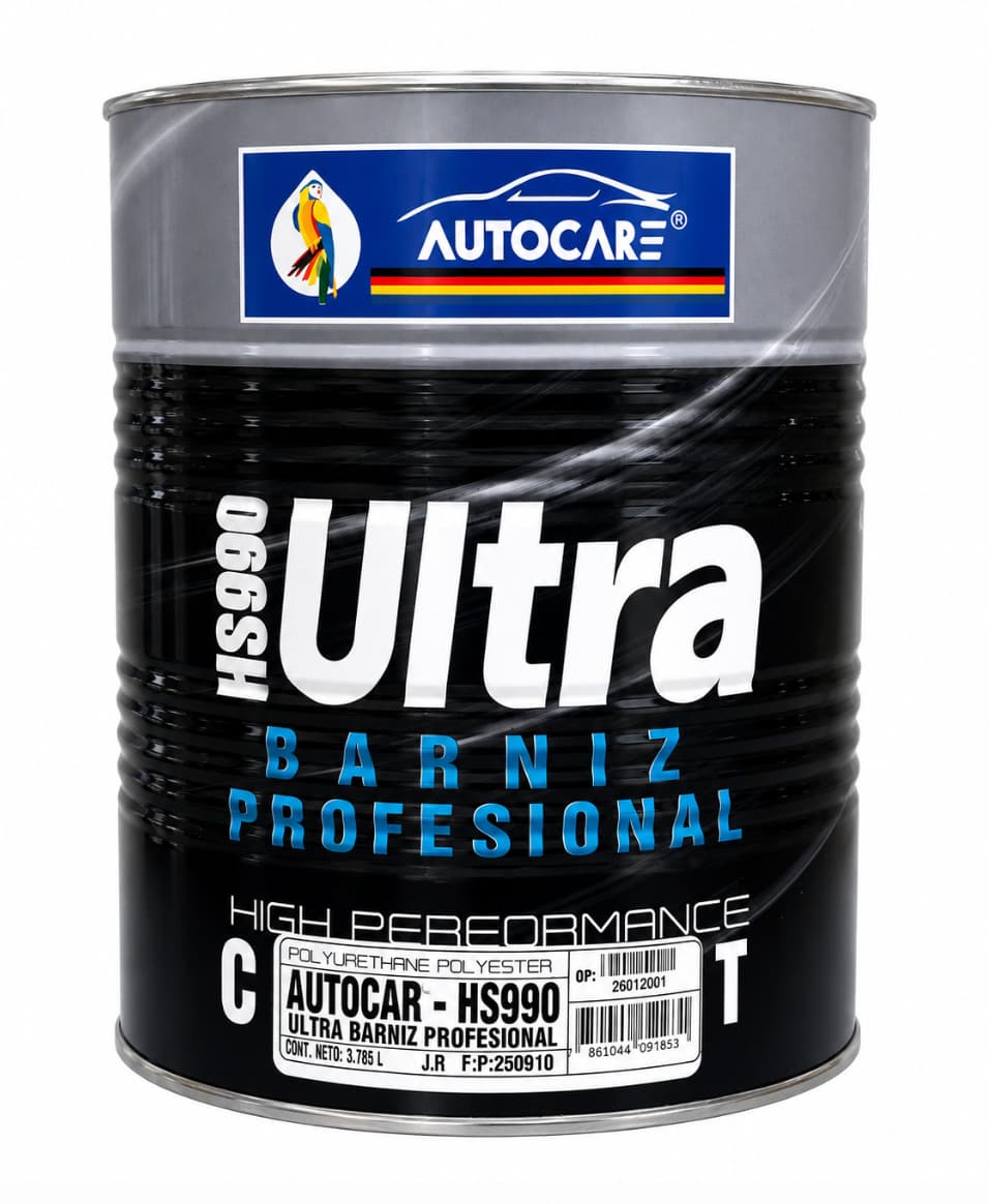 Barniz Profesional Autocare Ultra HS990 1 Galón