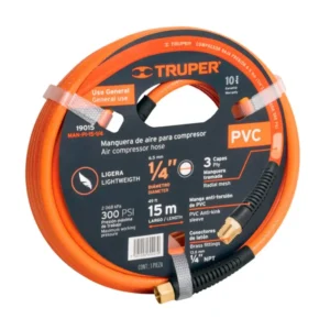 Manguera para Compresor Truper 1/4" x 15 m Código 19015