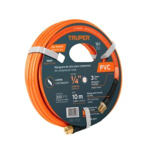 Manguera para Compresor Truper de 1/4" x 10 m Código 19014
